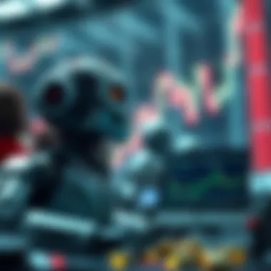 Illustration of advantages of using trading bots in cryptocurrency