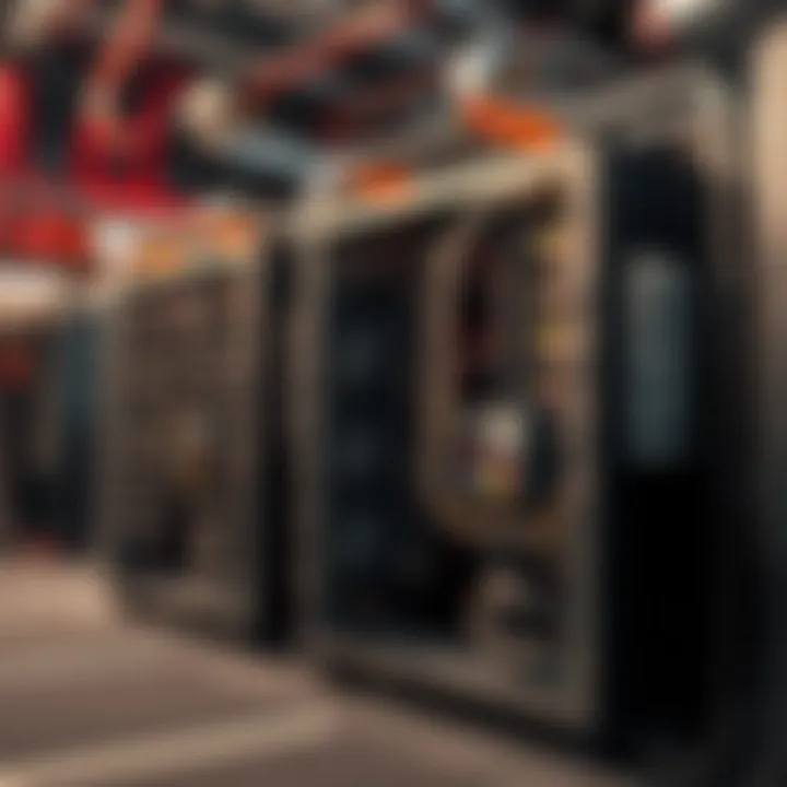 Helium mining rig setup