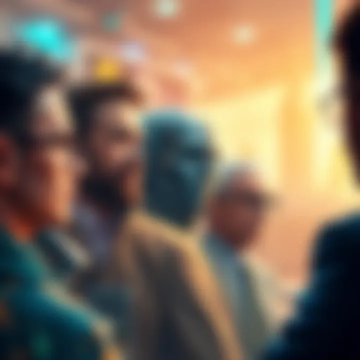 Illustration of major players in the metaverse investment space