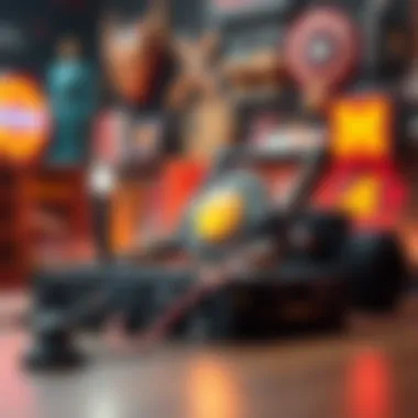 Blockchain technology illustration