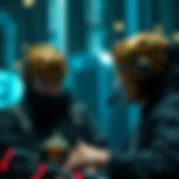 Illustration depicting the mechanics of the meet in the middle attack