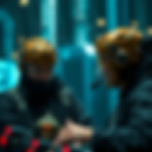 Illustration depicting the mechanics of the meet in the middle attack