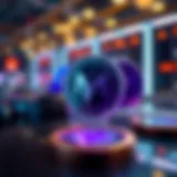 Visual representation of metaverse tokens