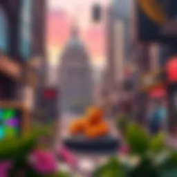 A digital artwork showcasing the concept of NFT art.