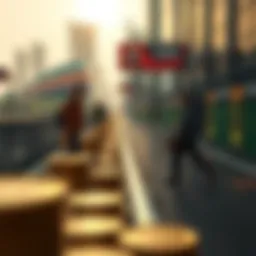 Conceptual representation of perpetual contract trading