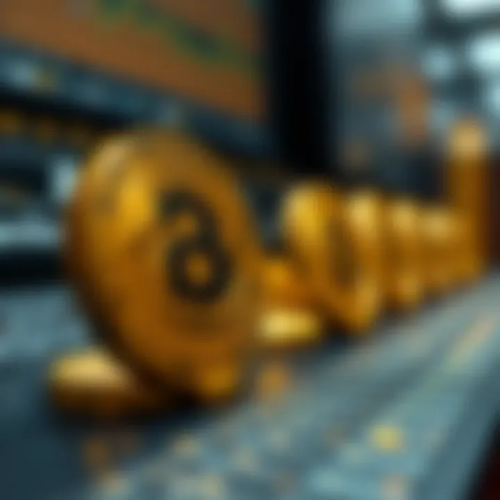 Conceptual representation of Amazon Cryptocurrency