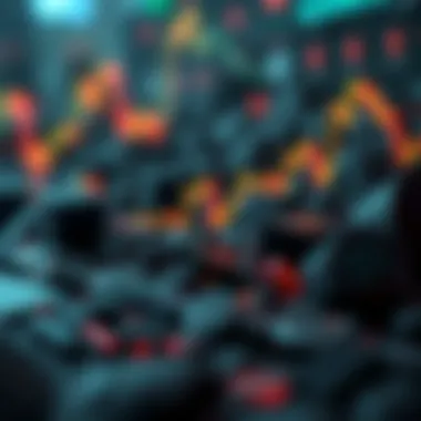 Graphical representation of risks in crypto arbitrage trading