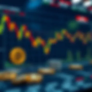 Chart demonstrating investment strategies in cryptocurrency