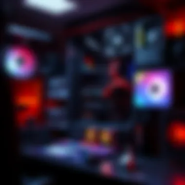 Home mining setup illustration