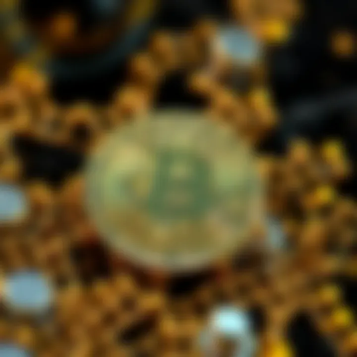 A visual representation of Bitcoin's underlying blockchain technology