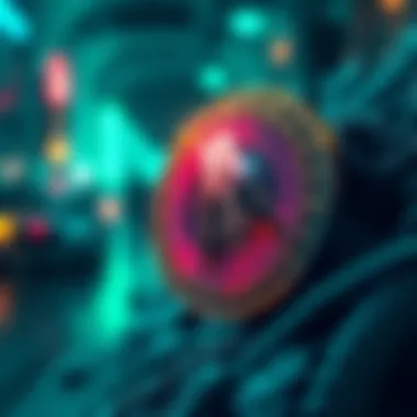 Visualization of investment trends in space coin cryptocurrencies.