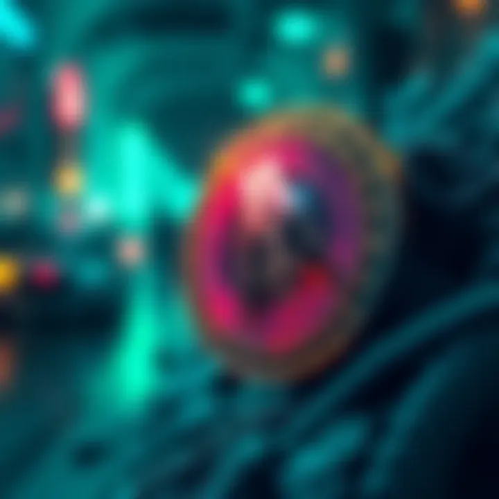 Visualization of investment trends in space coin cryptocurrencies.