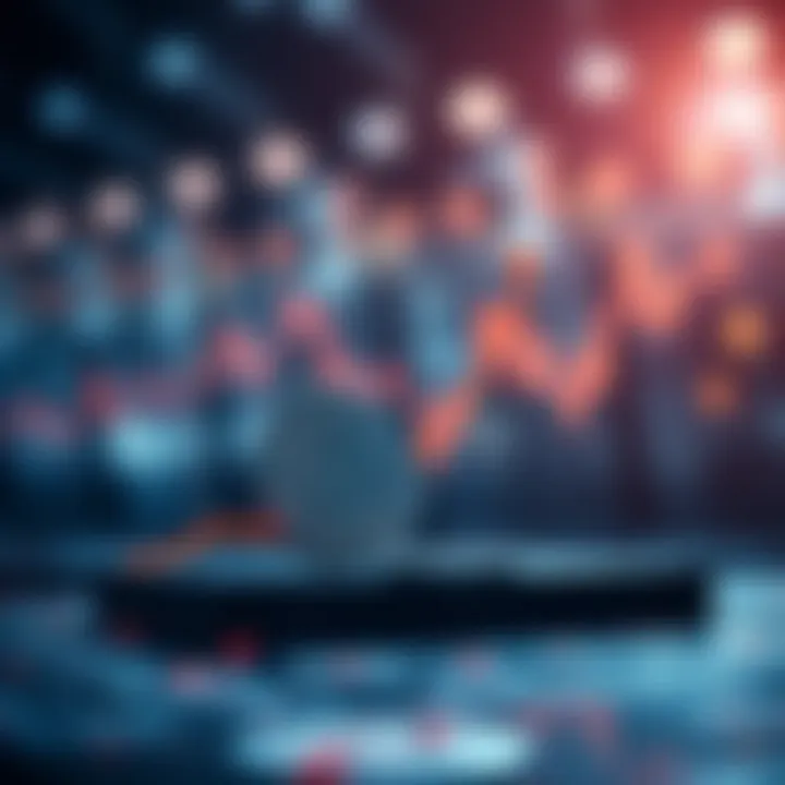 Graph showing the growth potential of security tokens in the crypto market