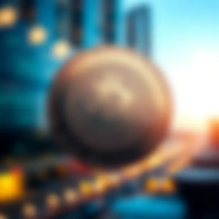 Visual representation of security token technology