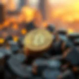 A visual representation of venture capital investment in cryptocurrency