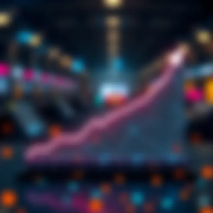 A graph showing the growth of blockchain startups funded by venture capital