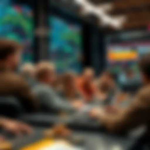 Diverse cryptocurrency trading discussions