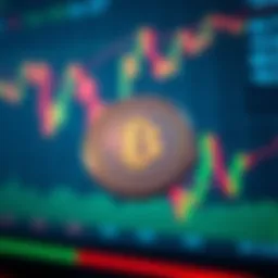 Visual representation of TrumpCoin stock market fluctuations