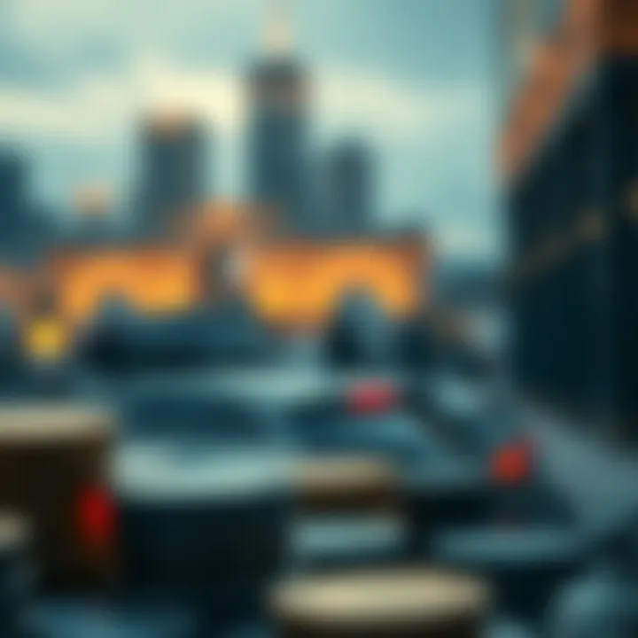 Visual representation of forecasting strategies for exchange rates