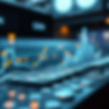 Graph showcasing the future of blockchain technology