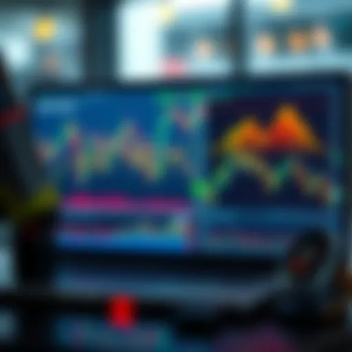 Analyzing market trends with advanced charts