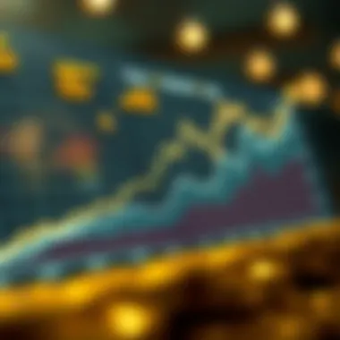 Trends in Cryptocurrency Interest Rates Graph depicting interest rate trends in crypto