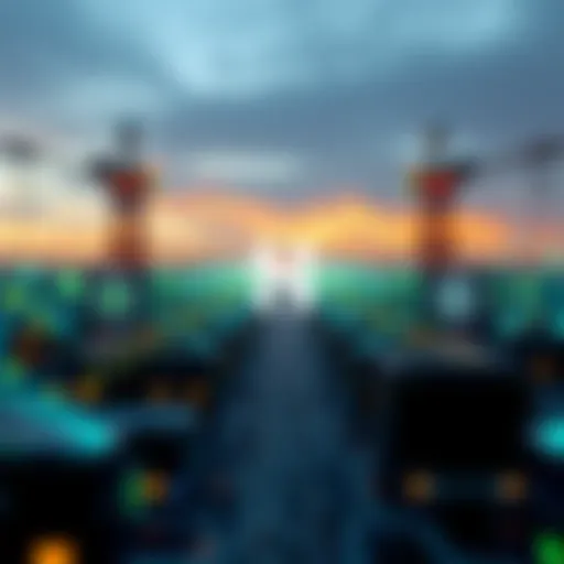 Visual representation of Hacken's blockchain technology