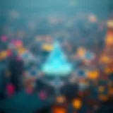 Visual representation of the Helium decentralized network