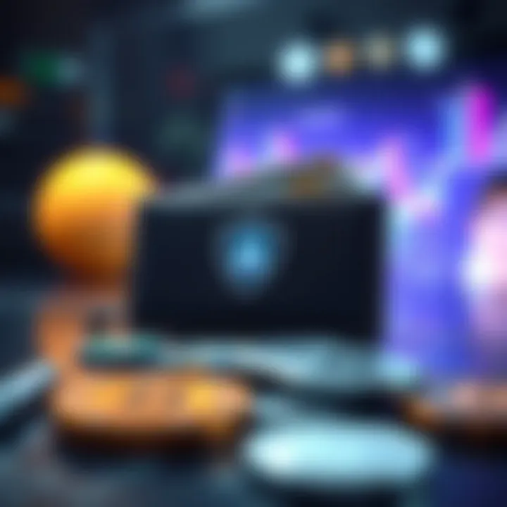 Essential Security Features for Cryptocurrency Wallets Illustration of security features in a digital wallet