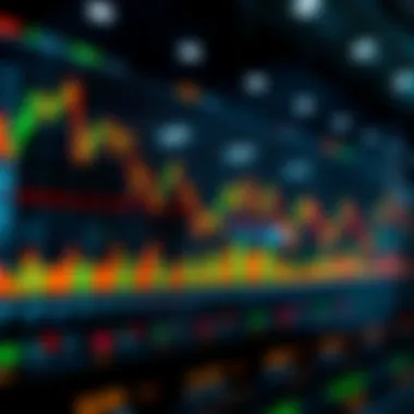 Market Trends in the Metaverse Stock market graphs and trends related to metaverse investments