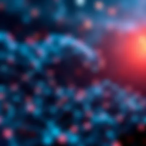 Intricate blockchain network visualizing the structure of Luna Live