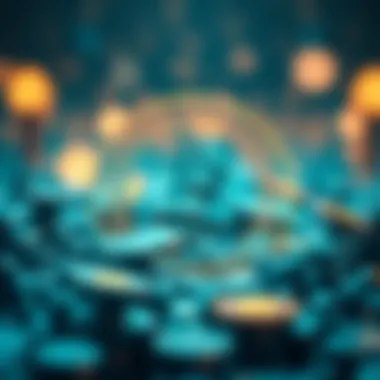 Blockchain technology visualization