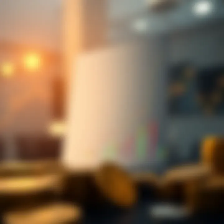 Graph showcasing market analysis of new assets