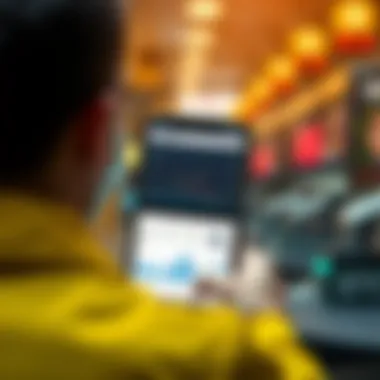 Visual representation of market trends analysis