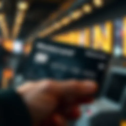 Visual representation of Mastercard's integration with blockchain technology