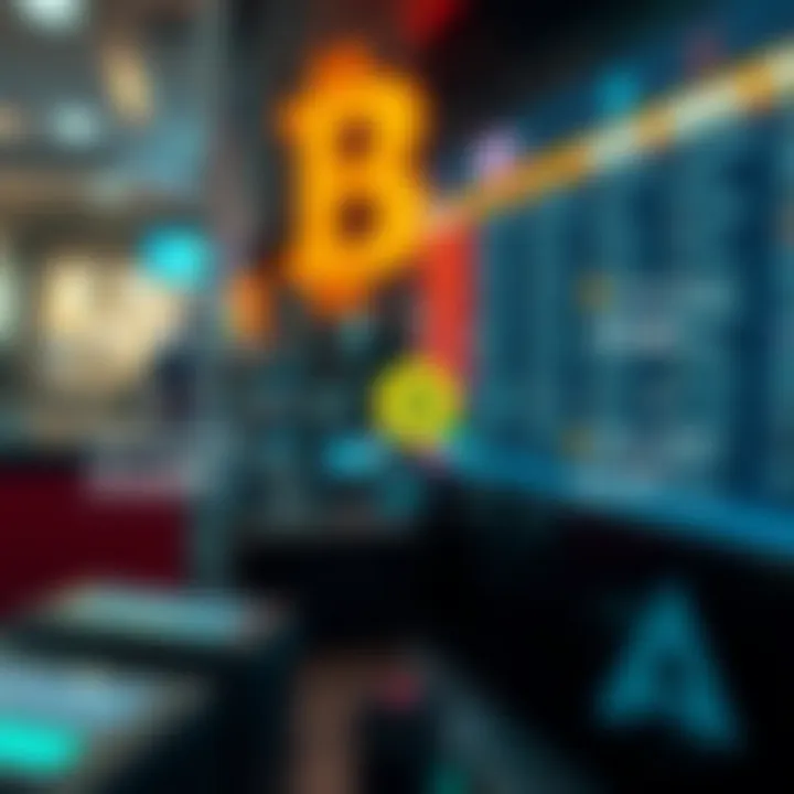 Diagram illustrating transaction speed in crypto exchanges