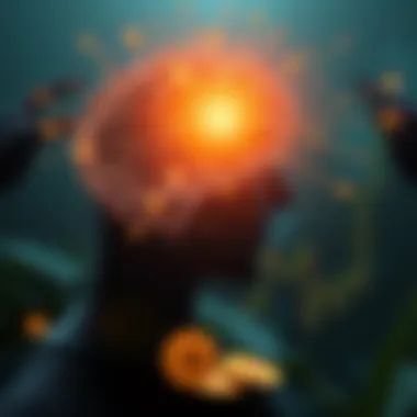 Visual representation of psychological factors in investment decisions