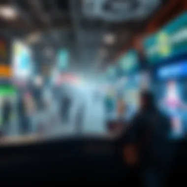 Navigating the NFT Market: Challenges and Controversies Conceptual image illustrating NFT market challenges