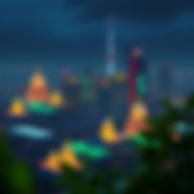 Nigeria's Economy in the Digital Age Visual depiction of Nigeria's economic landscape with digital finance elements