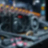 High-performance GPU setup for cryptocurrency mining