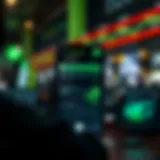 User interface of the Robinhood crypto application showcasing trading options