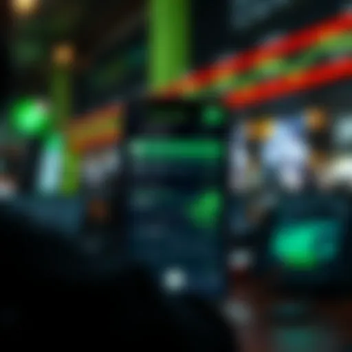 User interface of the Robinhood crypto application showcasing trading options