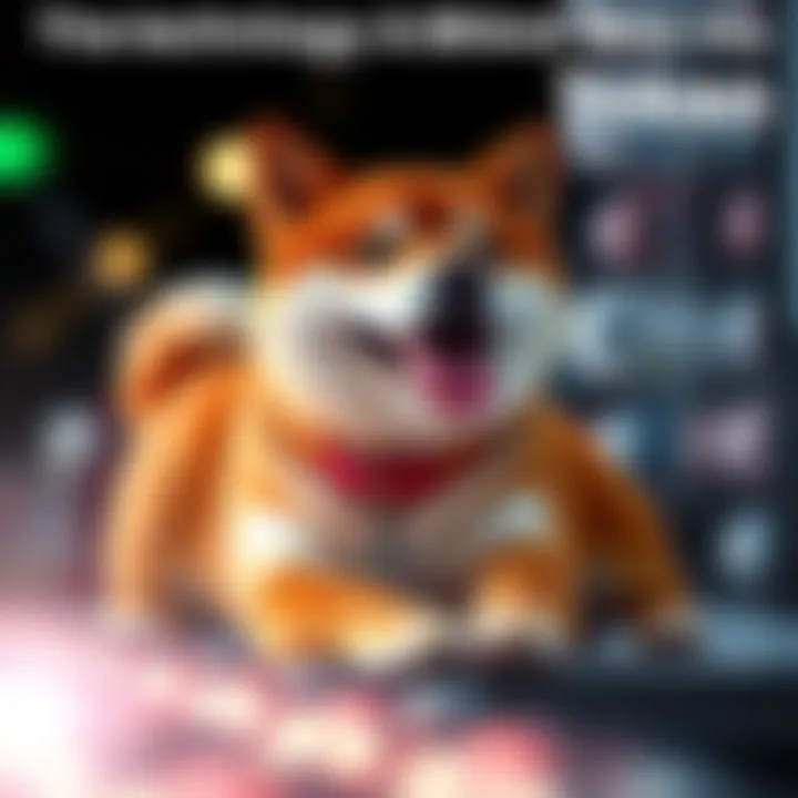 Infographic illustrating the technology behind Shiba Inu Token