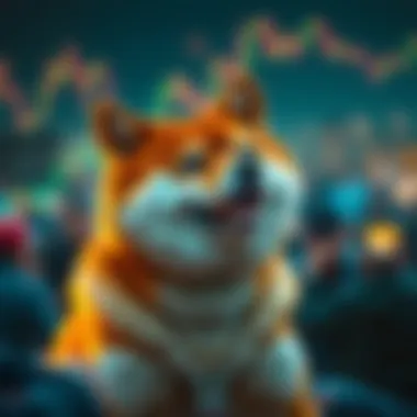 Trading Patterns Impacting Shiba Inu Valuation Visual representation of trading patterns affecting Shiba Inu's value