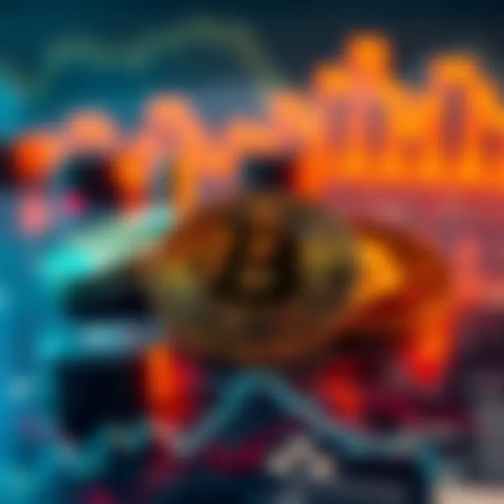 Visual representation of small cap cryptocurrency market dynamics