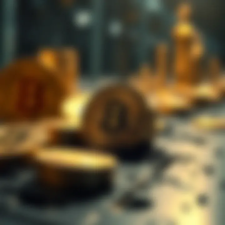 The Potential of Staking in Cryptocurrency Illustration of cryptocurrencies growing through staking