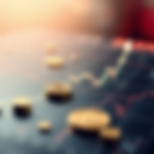 Graph illustrating a cryptocurrency price breakout