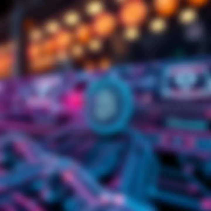 Modern encryption technology visualization