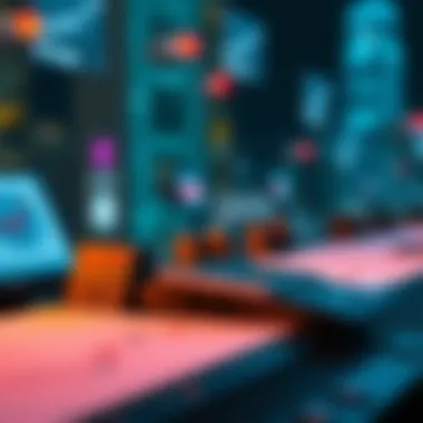 Illustration of digital assets and informed discourse