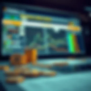 Visual representation of open source journalism in cryptocurrency